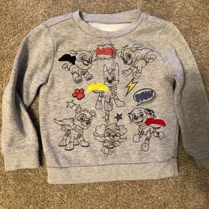 Paw patrol boys sweatshirt